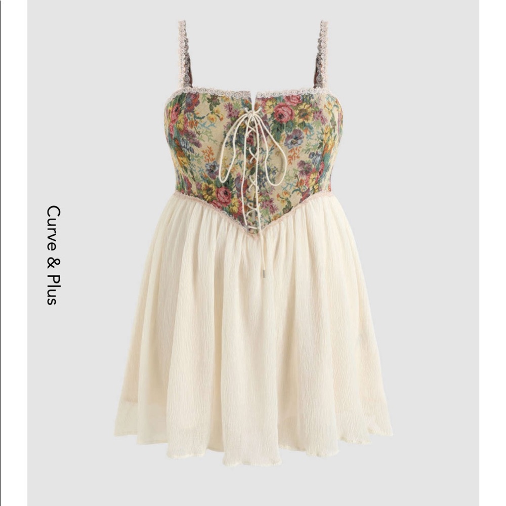 Corset mini dress